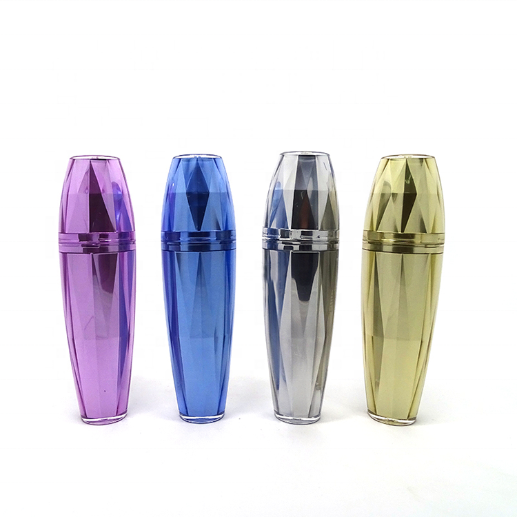 Manufacturers custom-made diamond-shaped color non-toxic acrylic makeup jar for storing eye cream foundation