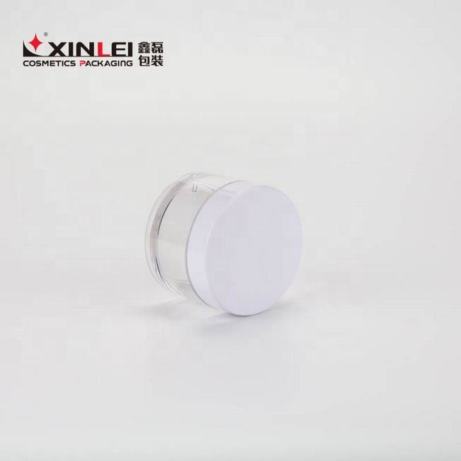 Many sizes PETG body butter cream packaging container plastic cosmetic clear jar