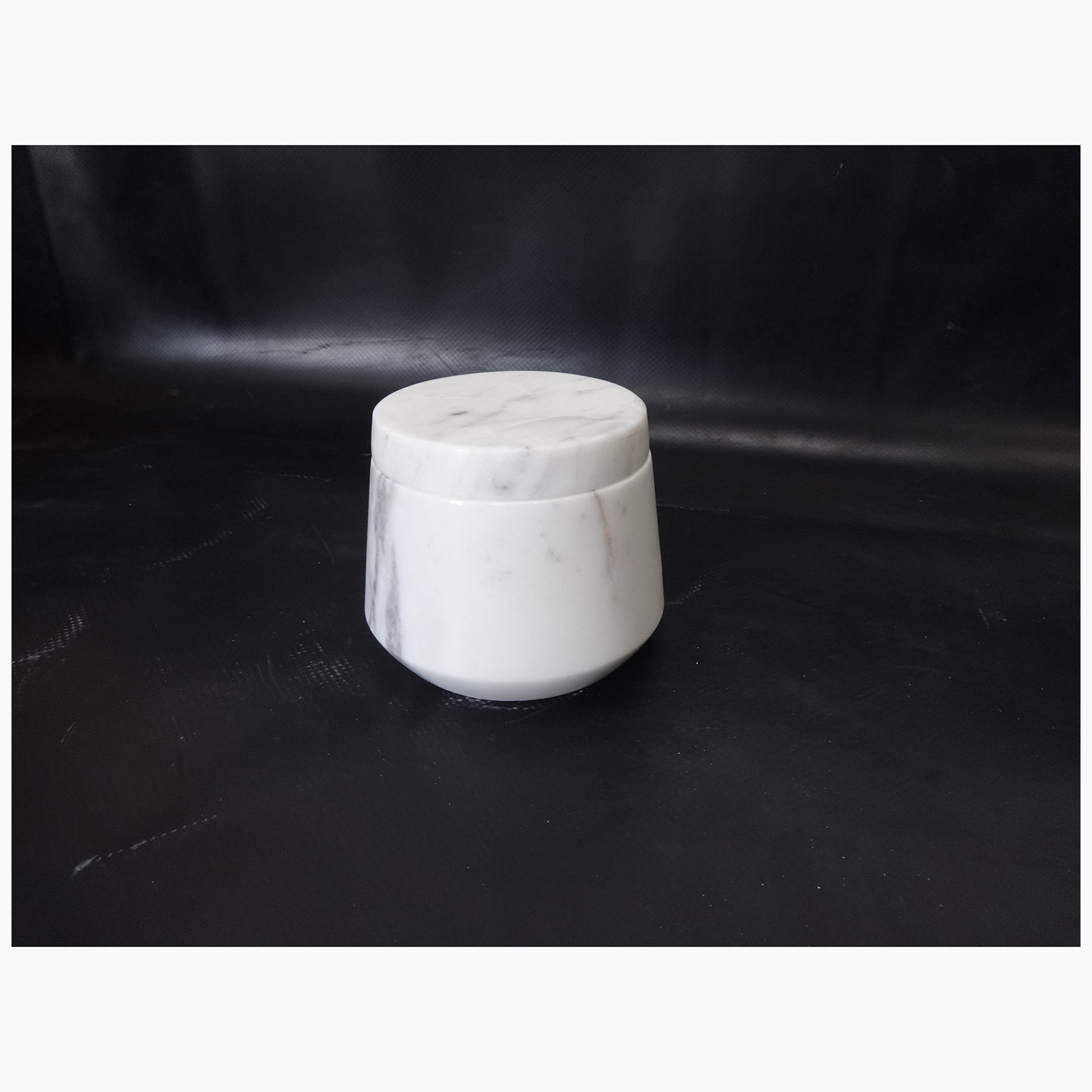 Marble Salt and Pepper Cellar Box Marble Multipurpose Jar/Container Marbler Jar Marbler Container