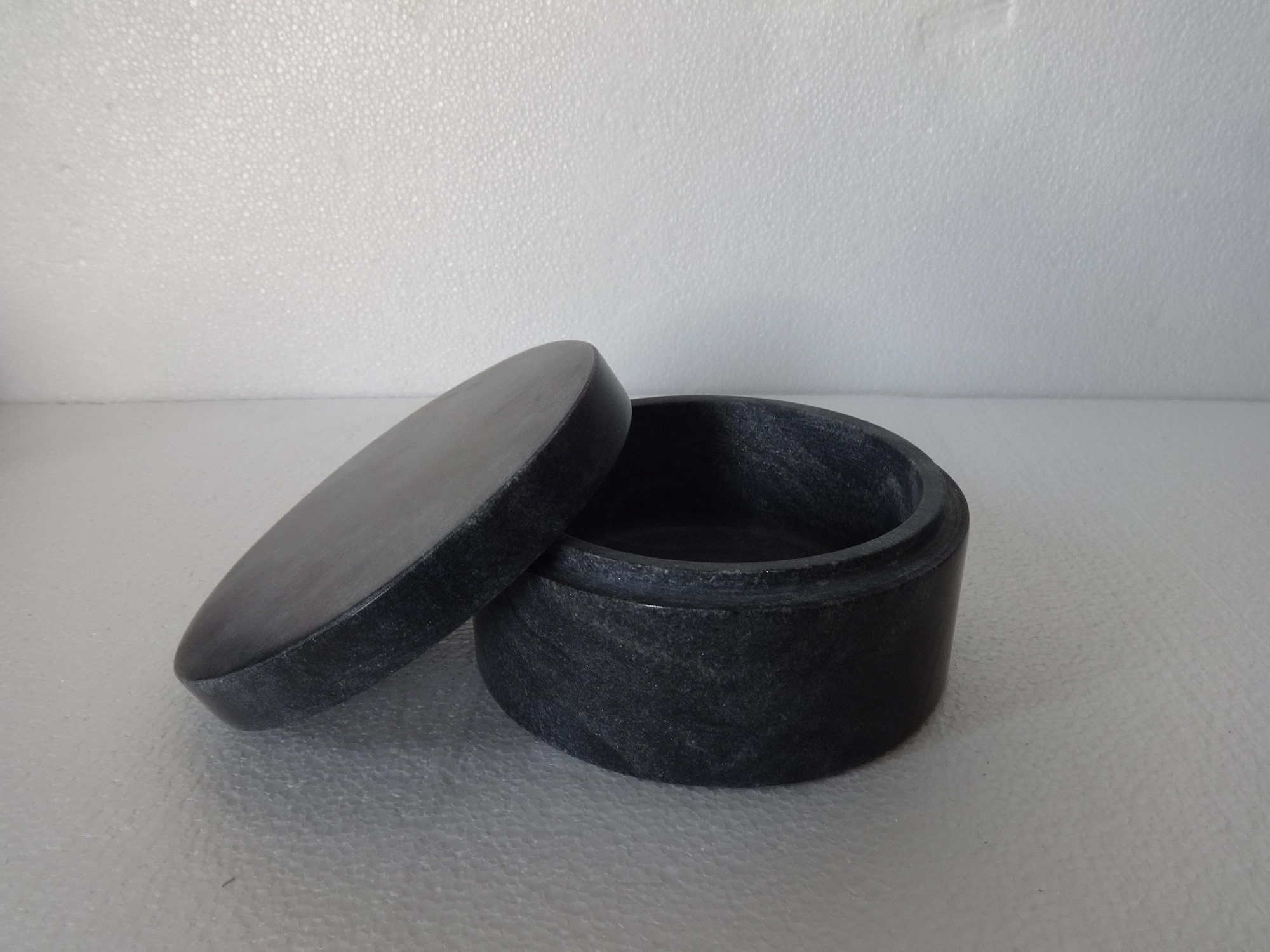 Marble Salt and Pepper Cellar Box Muli-purpose Marbler Jar Marble Container By KeshriNandan