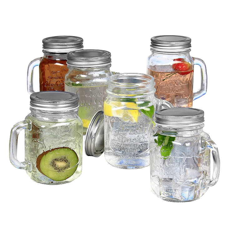 Mason Jar Mugs custom glass jars and containers