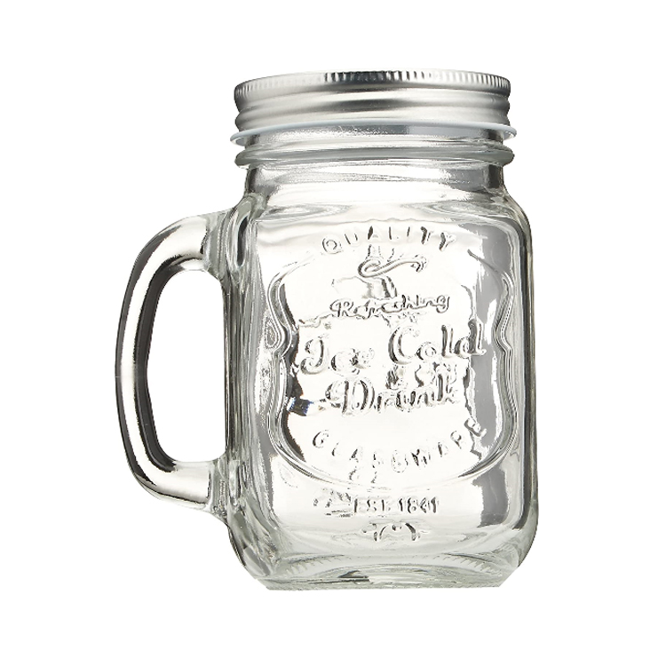Mason Jar Mugs custom glass jars and containers