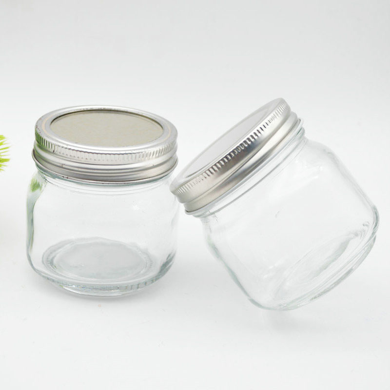 Mason Jars 8oz With Regular Lids  Ideal for Baby Foods, Foods, DIY Magnetic Spice Jars