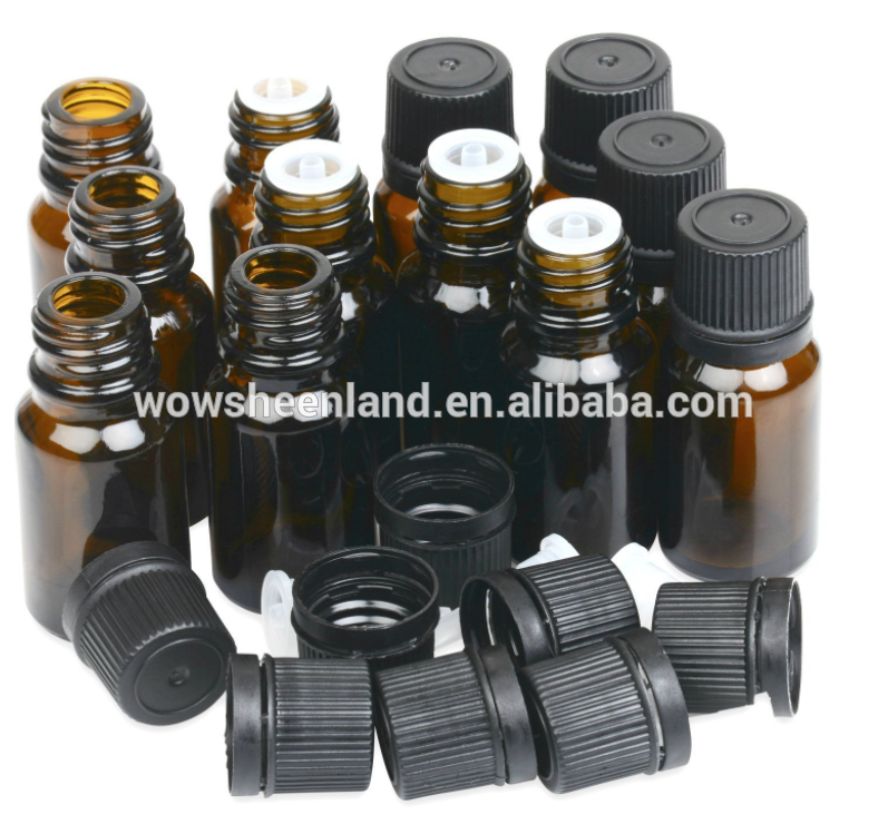 Massage Essential Oil Bottle 10 ml Amber Aroma Diffuser Bottle