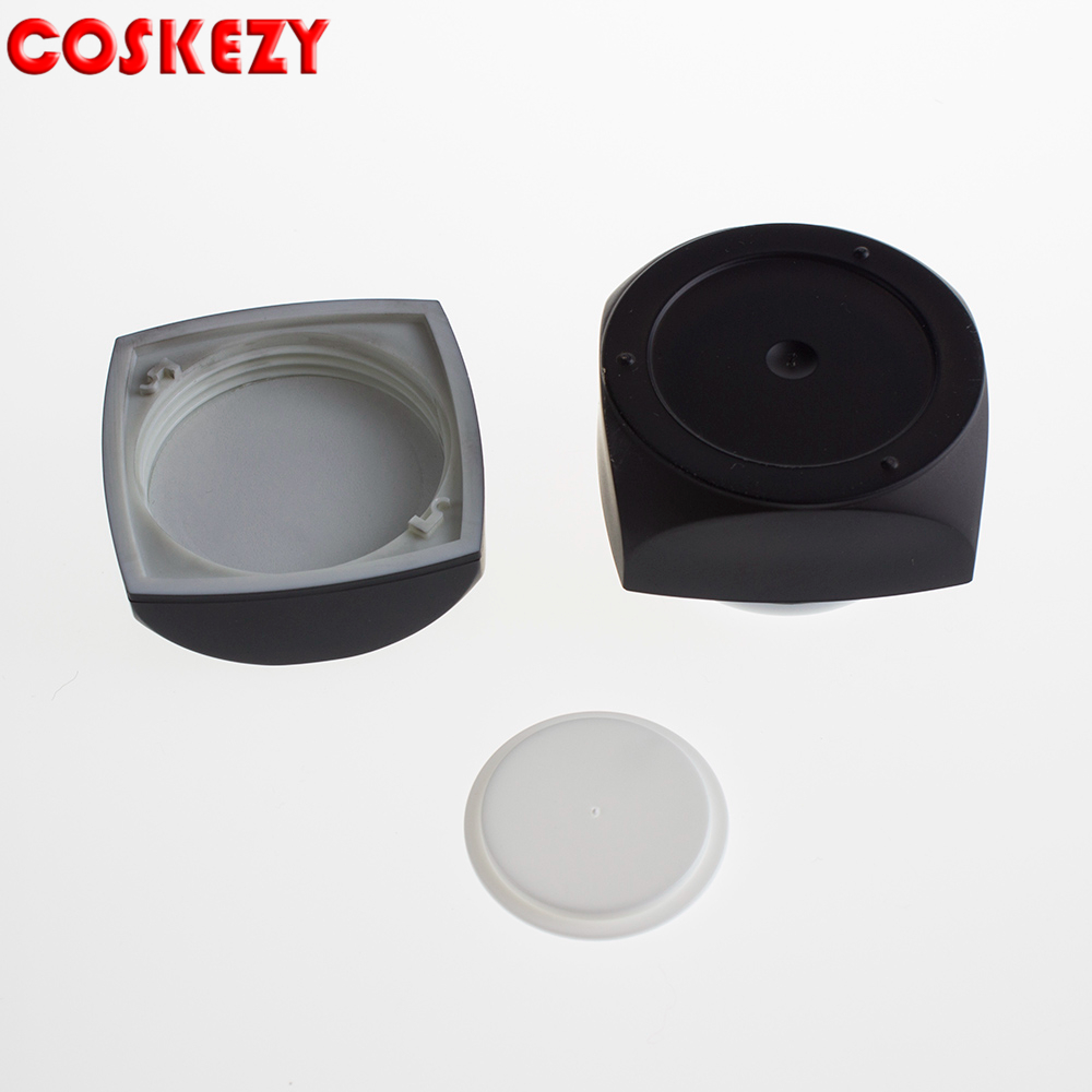 Matte Black Plastic Luxury Acrylic Jar 5g, Empty Unique Black Small Cream Case 5g, Popular Black Wholesale Skin Cream Jar 10g