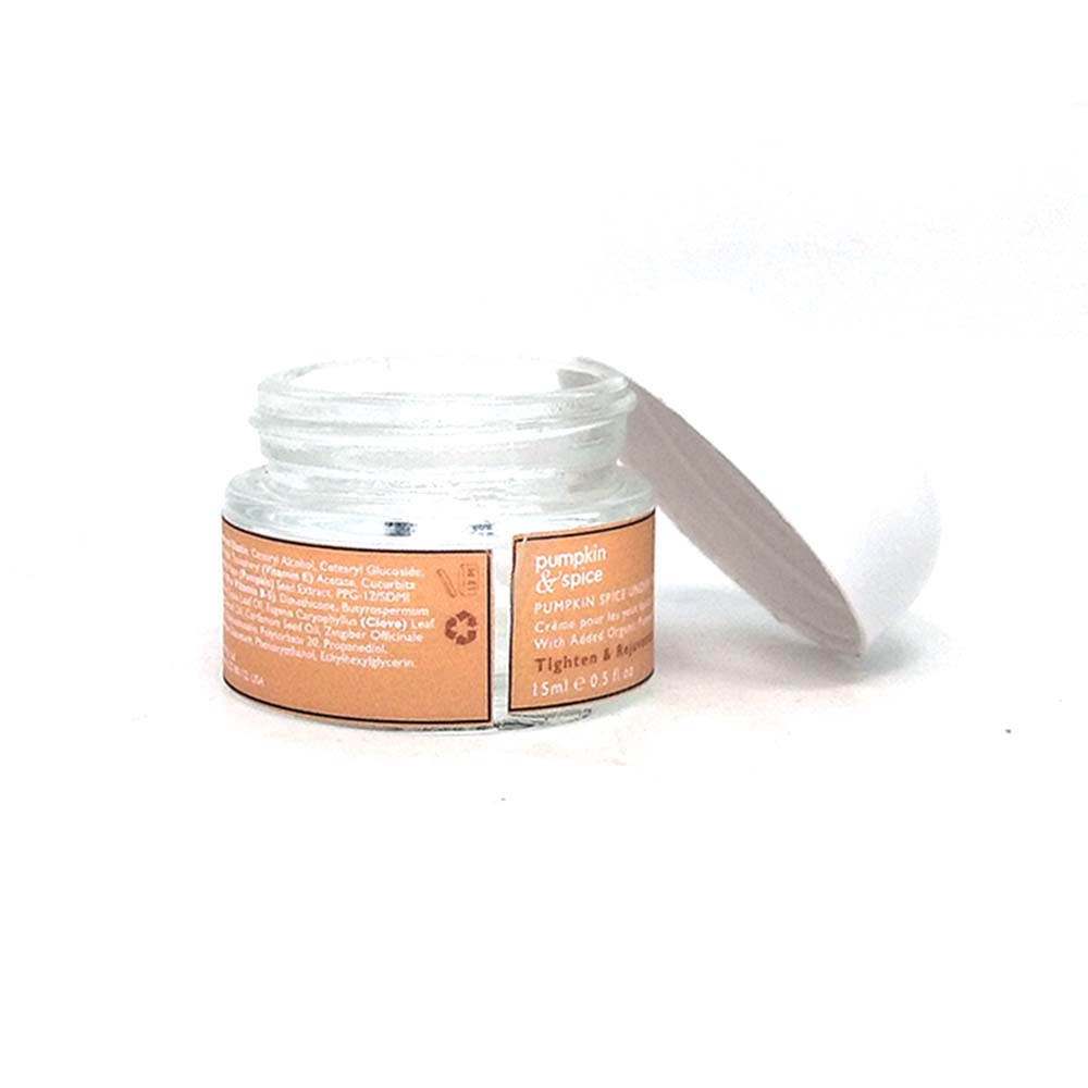 Matte Black frosted glass cosmetic jar natural cosmetics containers empty cream jar with oval lid