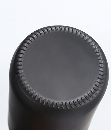 Matte Black shampoo Glass Bottle Hand soap dispenser Sanitizer Bottle With Black Pump