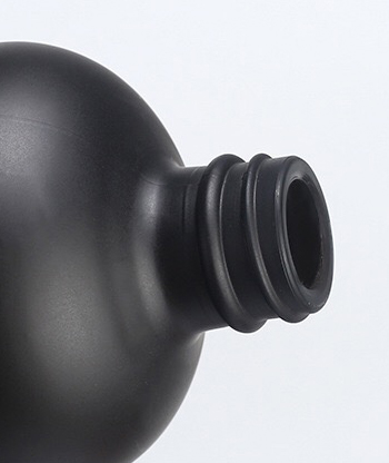 Matte Black shampoo Glass Bottle Hand soap dispenser Sanitizer Bottle With Black Pump