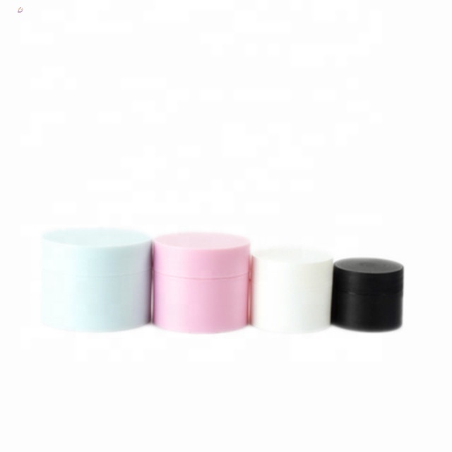 Matte blue pink white black 5g 10g 15g 20g 30g 50g empty cream jar plastic cosmetic container cream bottle