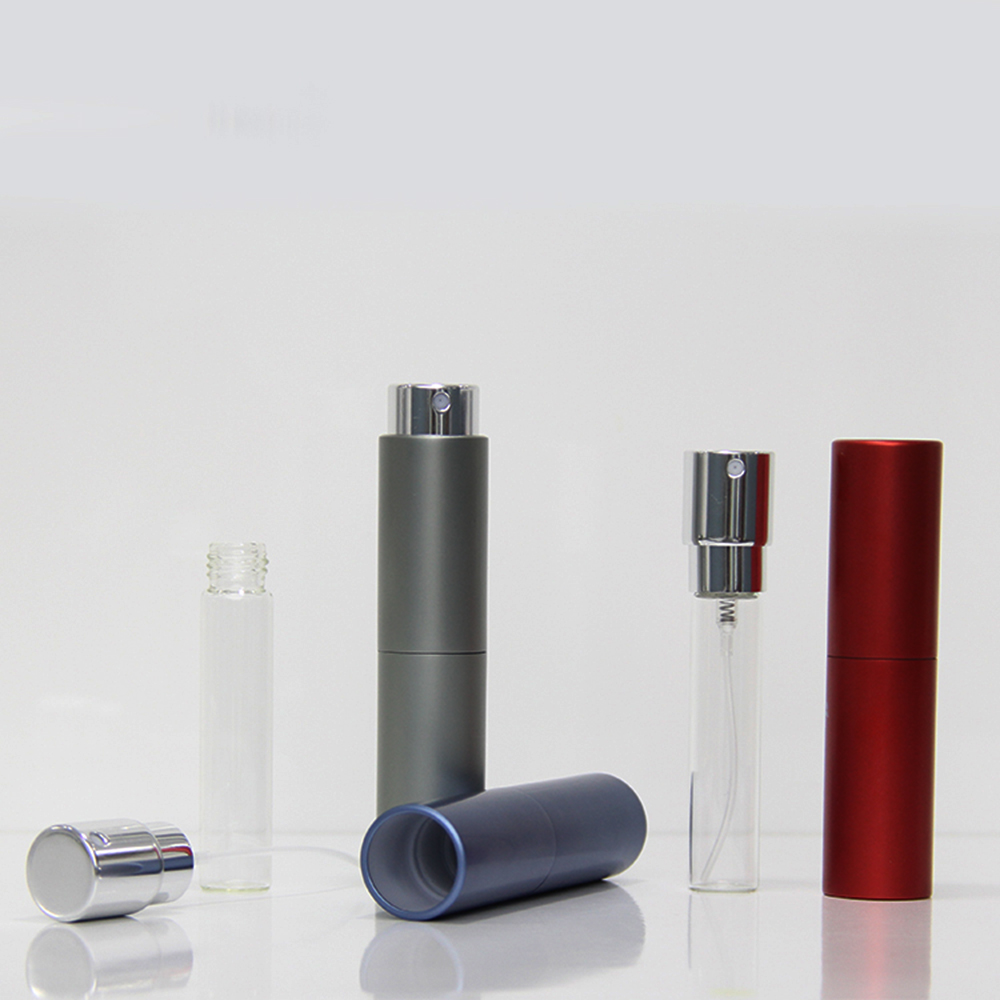 Matte frosted twist uo round perfume bottle