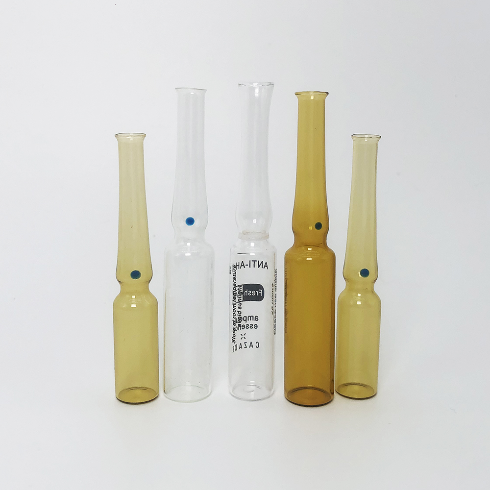 Medical Iso Injection Ampule Manufacturer for Medicine High Quality Glass Ampoule