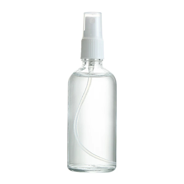 Medical Sprayer Pump Long Nozzle Spray Glass Bottle With Atomizer Spray Cap