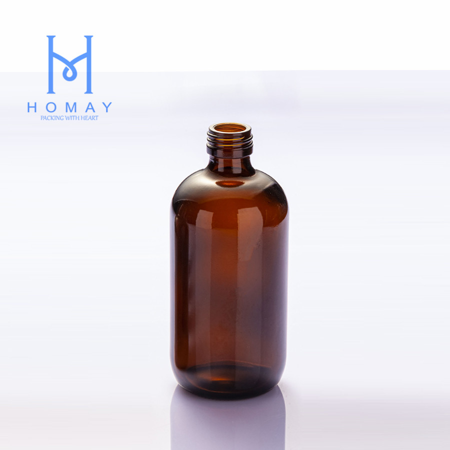 Medical cough syrup glass bottle for pharmaceutical 250ml
