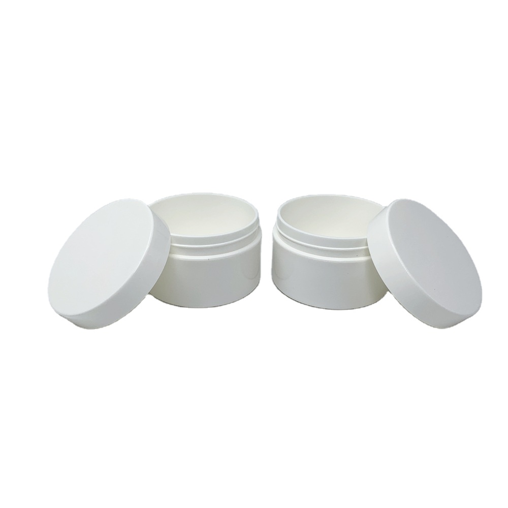 Medium Capacity 100ml 100g Plastic PP Round Jars Cosmetic Face Cream Packaging