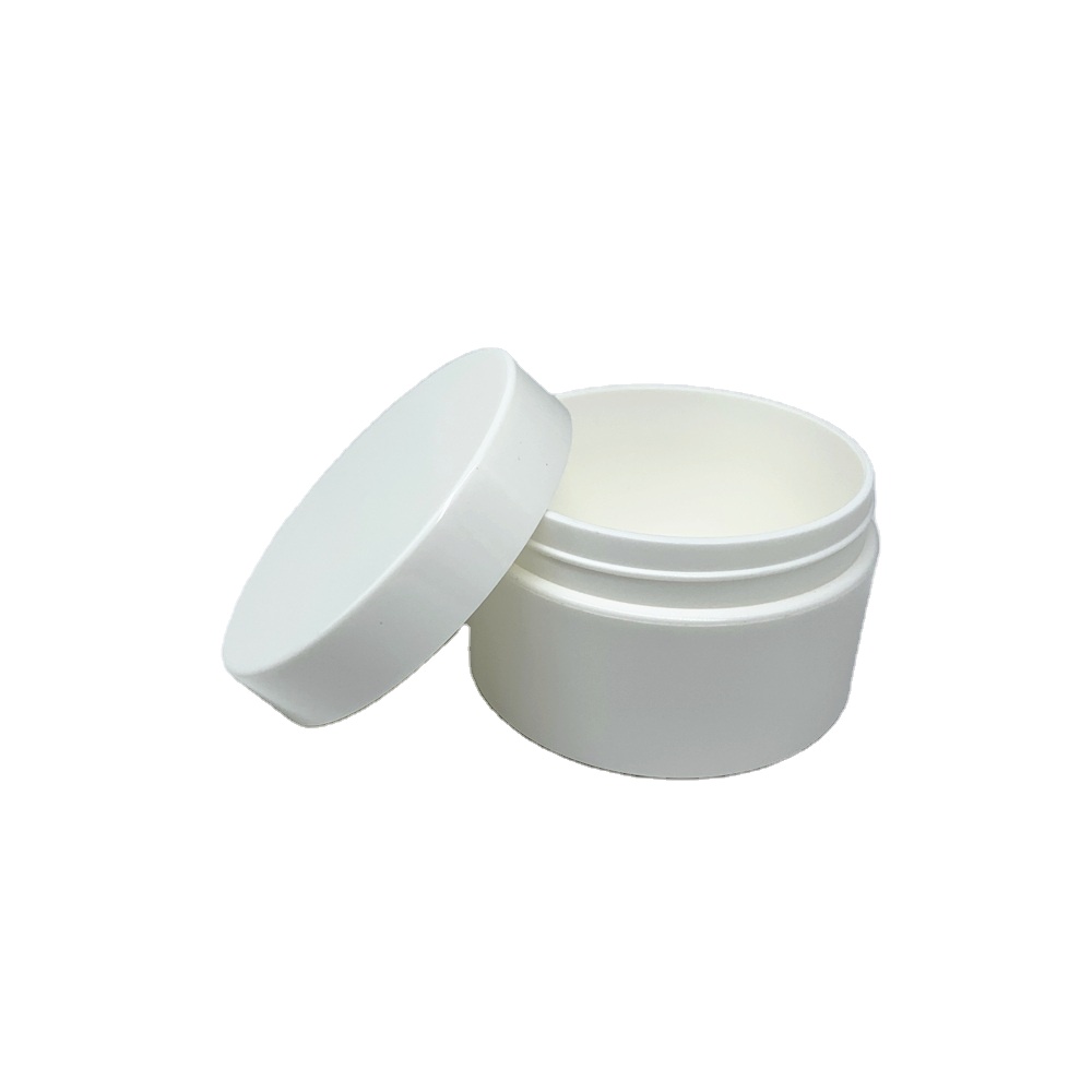 Medium Capacity 100ml 100g Plastic PP Round Jars Cosmetic Face Cream Packaging