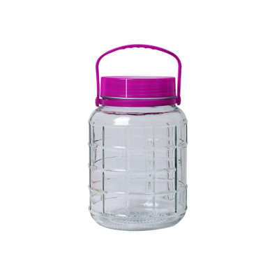 Medium capacity 240ml glass bottle for storing food