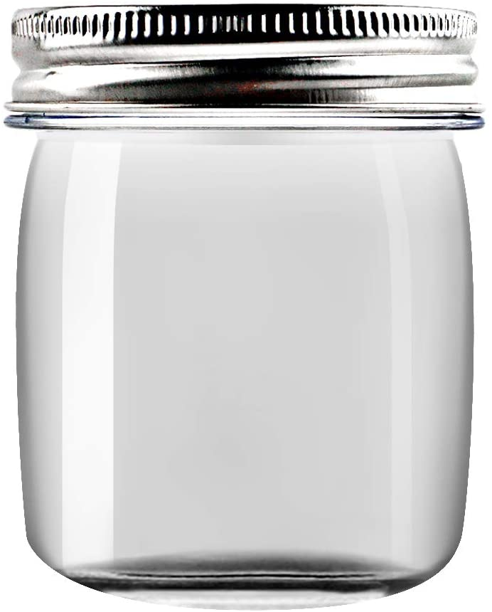 Merryart 8 OZ Plastic Storage Containers Plastic Case