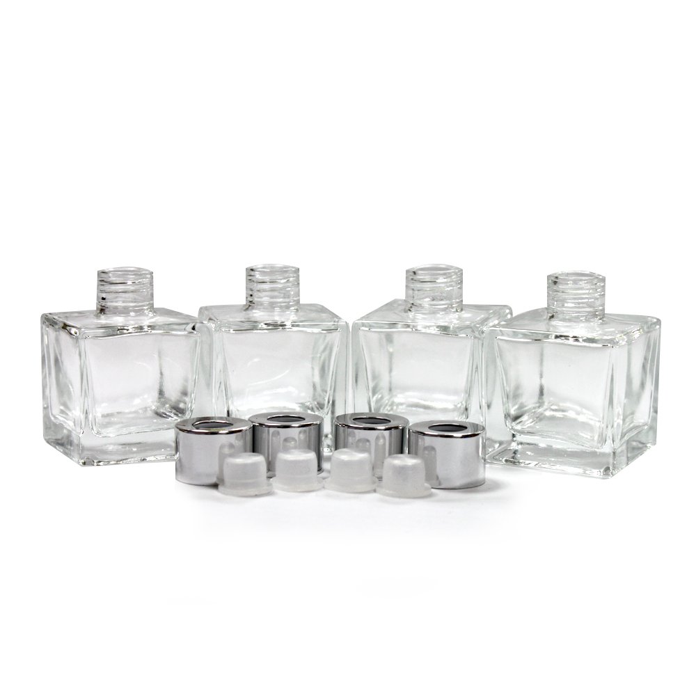 Mescente Custom 50ml 100ml 200ml empty amber reed diffuser bottles