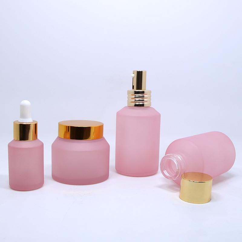 Mescente crystal aluminum 30ml 100ml pink perfume oil glass spray bottles