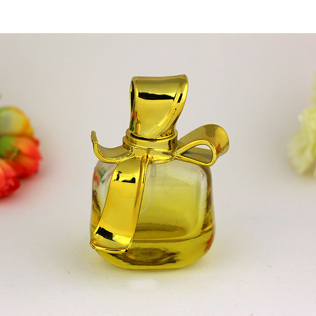 Mescente round pink 30ml glass perfume oil spray bottle