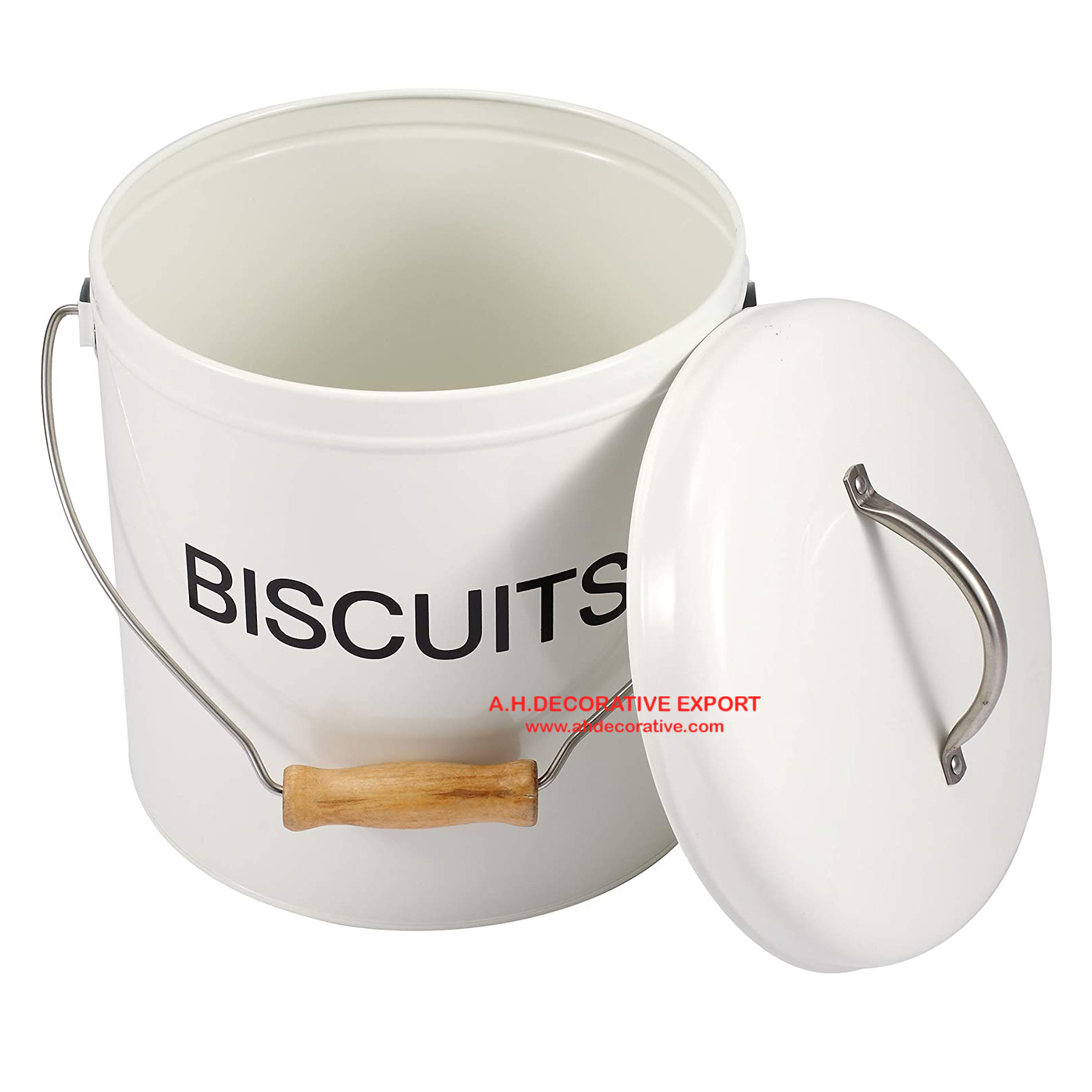Metal Biscuit Canister for Home/Kitchen Storage/New Canister for Kitchen Storage