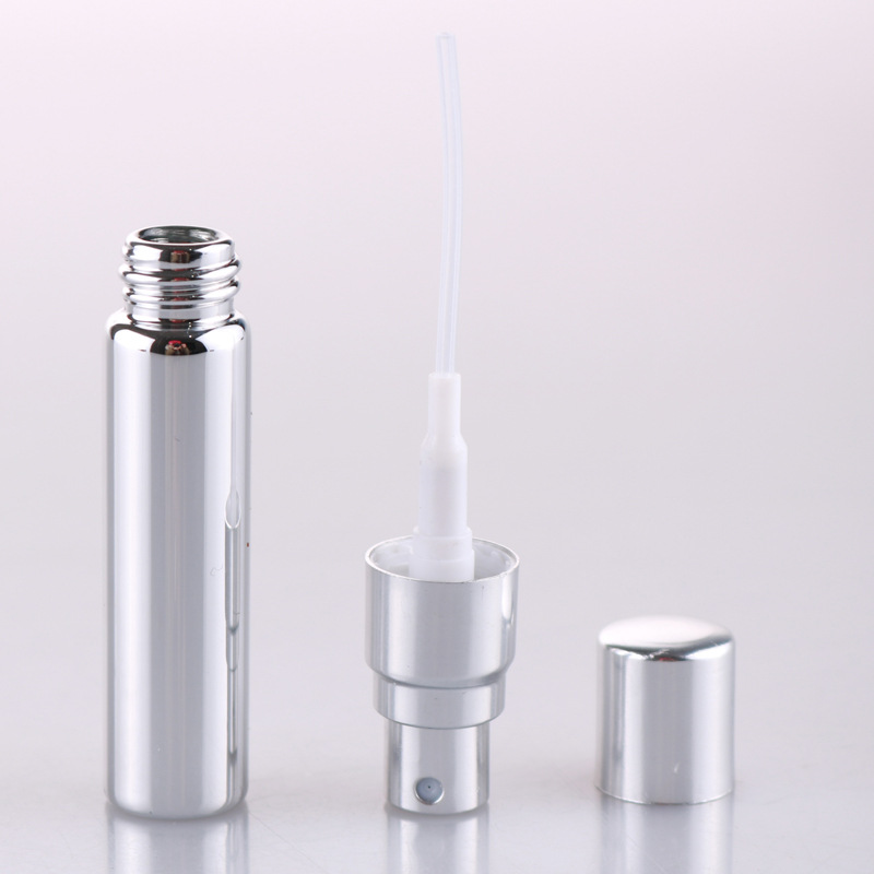 Metal Spray Personal Sample container glass perfume refill bottle 5ml