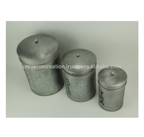 Metal storage jar food wholesale 700ml household stainless steel skin glass jar with lid Square Metal tea sugar coffee canisters