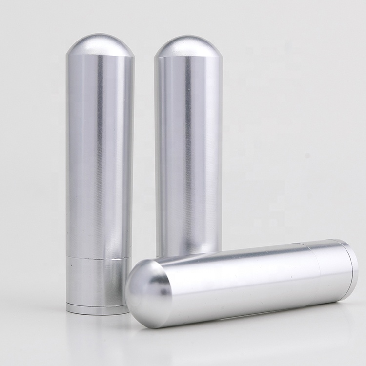 Metallic pocket Exquisite Aromatherapy Oil Diffuser Professional design Nasal Inhaler Tubes