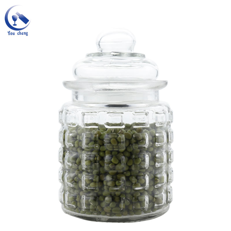 Middle Capacity 240ml Glass Jars Storage Glass Storage Jar Storage Jar