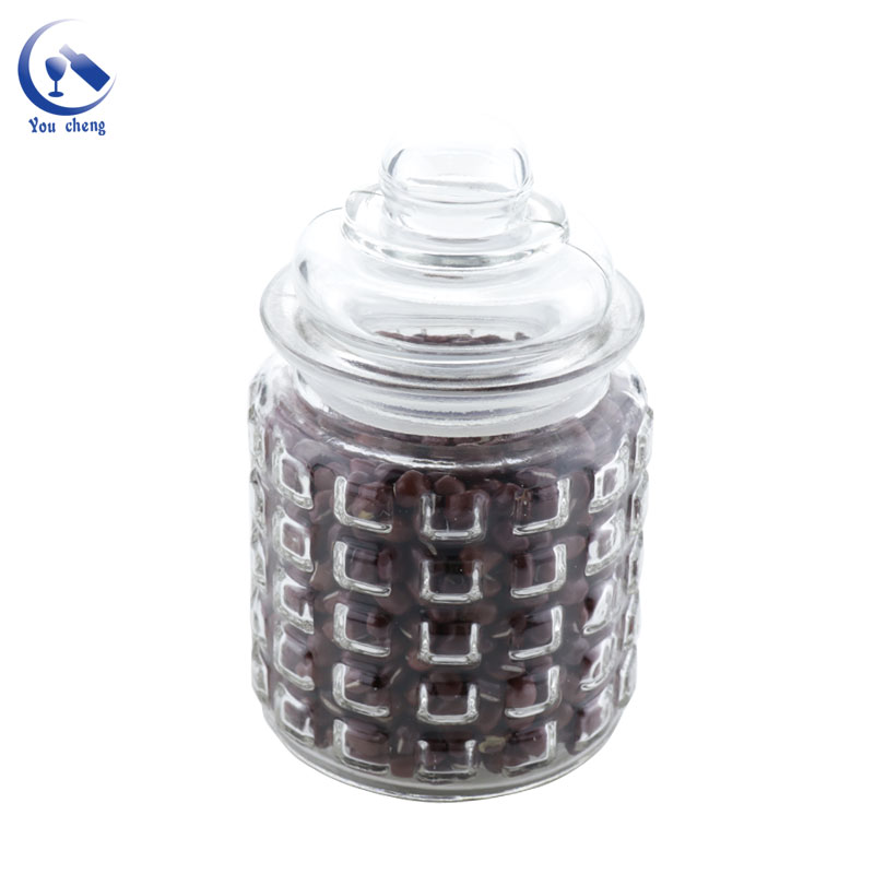 Middle Capacity 240ml Glass Jars Storage Glass Storage Jar Storage Jar