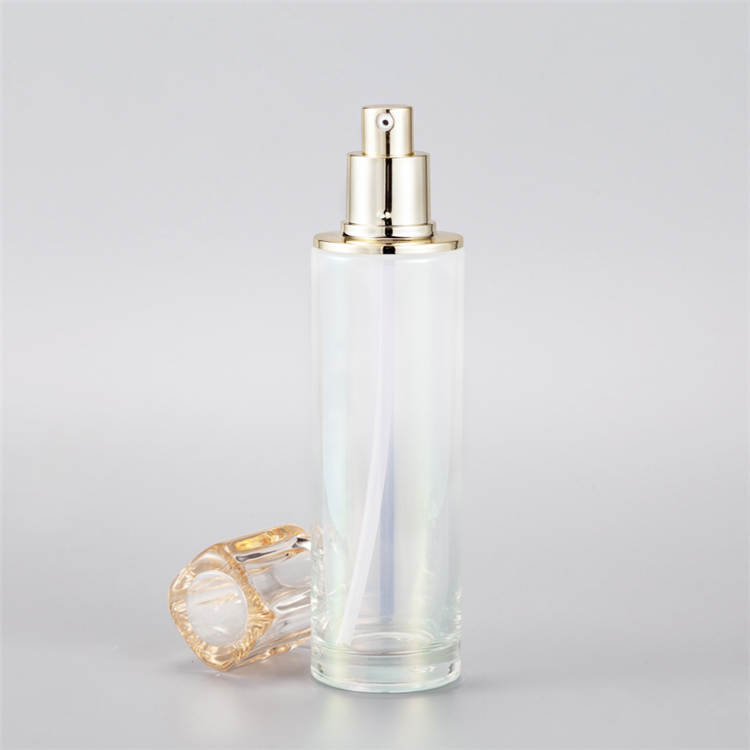 Milky 30g 50g 40ml 100ml 120ml Skincare Bottle Packaging Glass Cosmetics Jars And Bottles