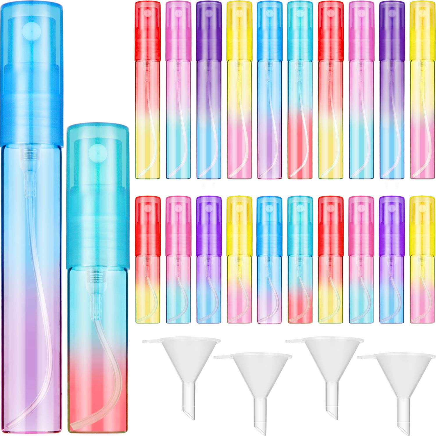 Minetal plastic gloss bottle refillable sprey pump bottle perfume pen tester bottle