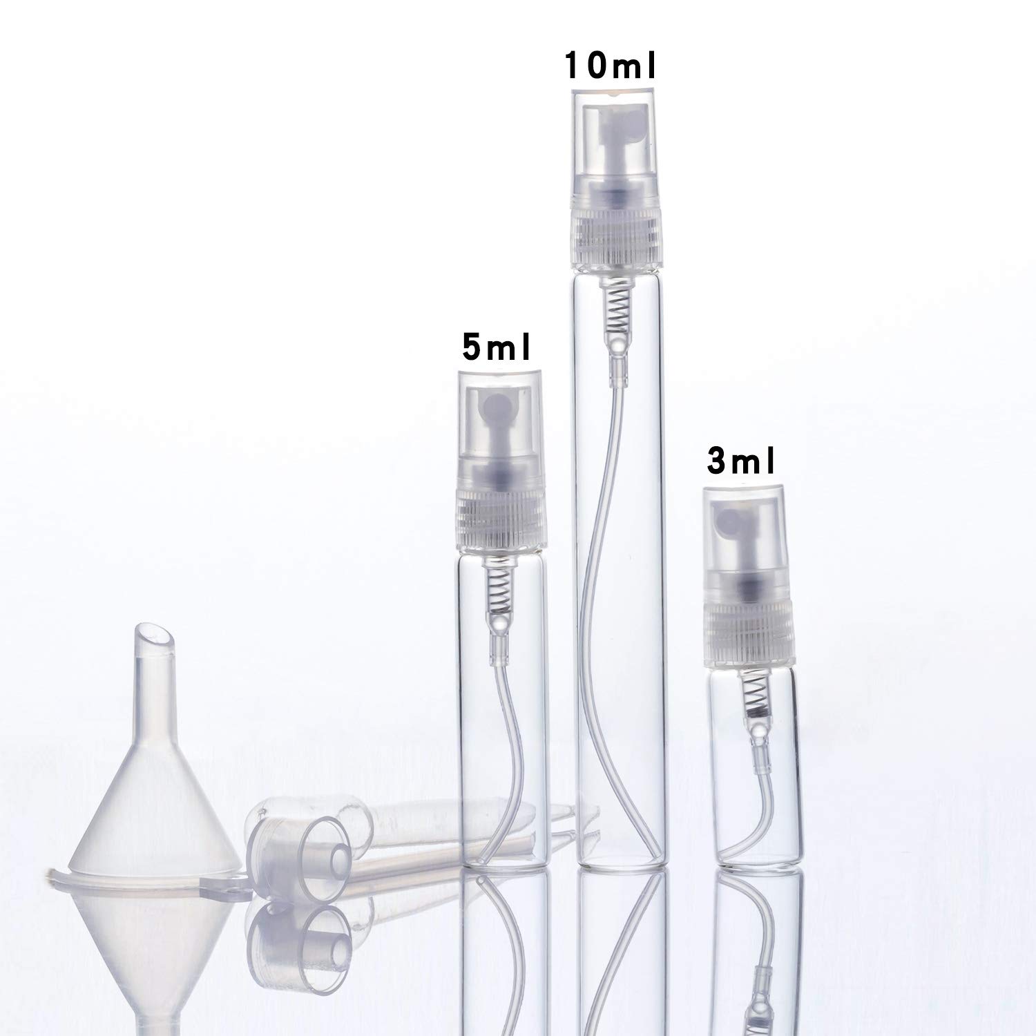 Minetal plastic gloss bottle refillable sprey pump bottle perfume pen tester bottle