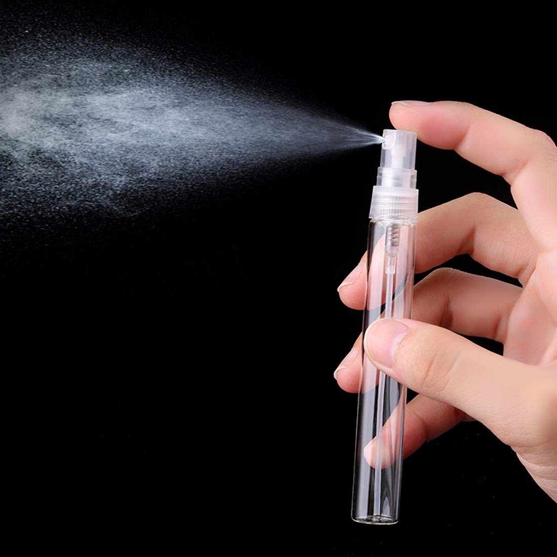 Minetal plastic refillable sprey pump bottle perfume pen tester bottle