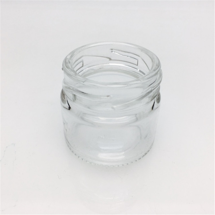 Mini 1 oz honey jar glass,glass jar 30 gram for honey with golden lid for sale