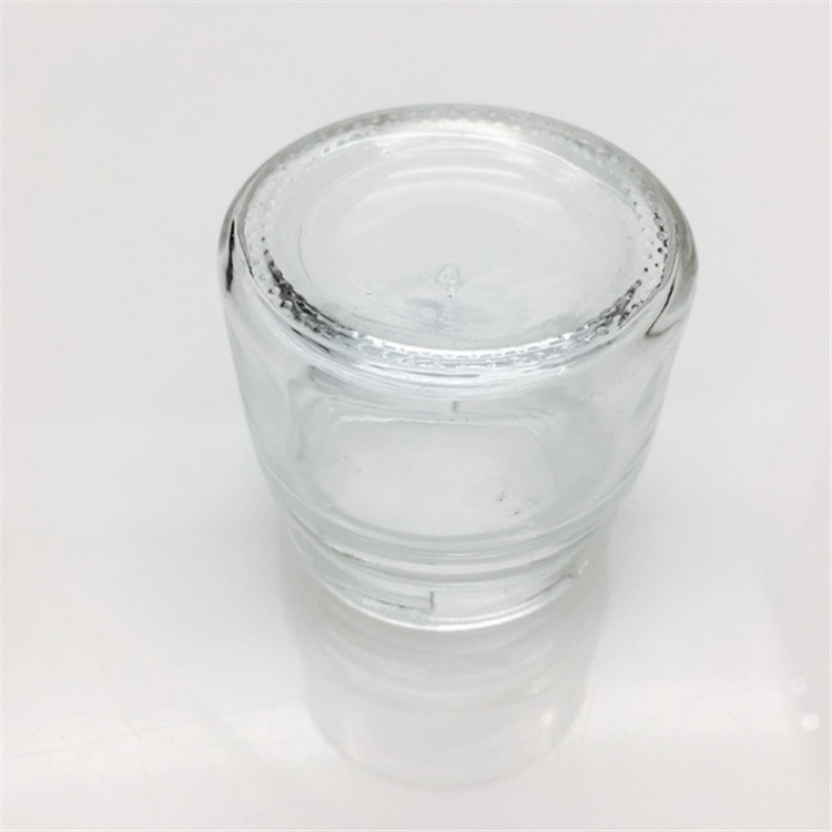 Mini 1 oz honey jar glass,glass jar 30 gram for honey with golden lid for sale
