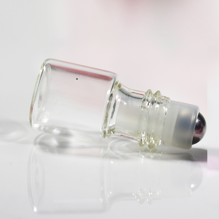Mini 1ml Travel Portable Transparent Glass Oil Ball Ball Bottle