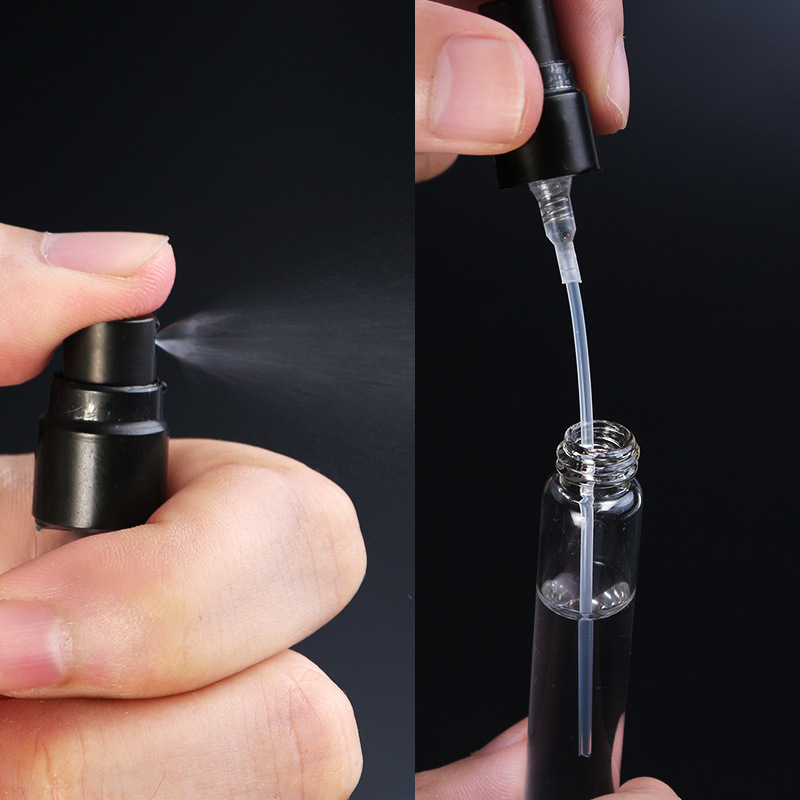 Mini 2ml 3ml 5ml 10ml Empty Refillable Portable Glass Spray Bottles Pocket Spray Glass Perfume Bottle Wholesale