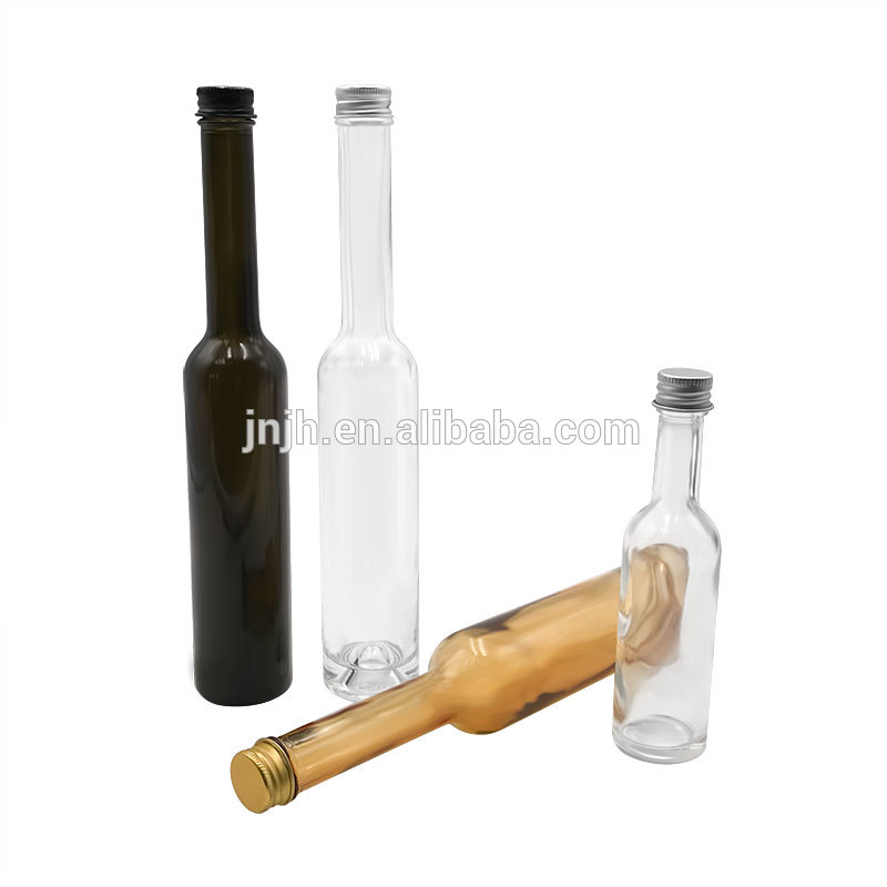 Mini 50ml 100ml 150ml 250ml Liquor Bottles Alcohol Shot Bottle With aluminium Cap