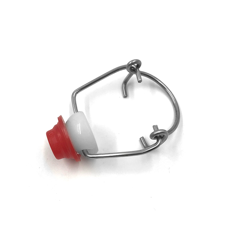 Mini 50ml Small Glass Favor Bottles with Swing Top for Self-Filling