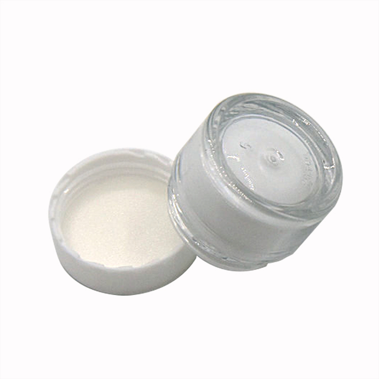 Mini 5g 10g Thick Wall Jar Sample Luxury Acrylic Packaging Jar Plastic Cosmetic Jar Face Cream Containers