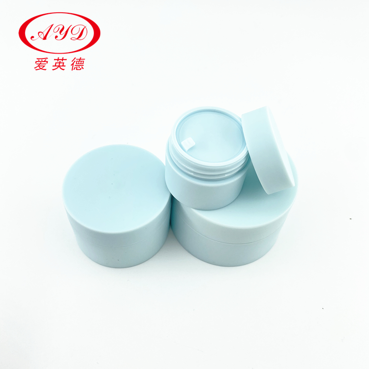Mini 5g 10g plastic cosmetic sample jar with lid for eye cream or lip mask Skin care container Custom Logo & color