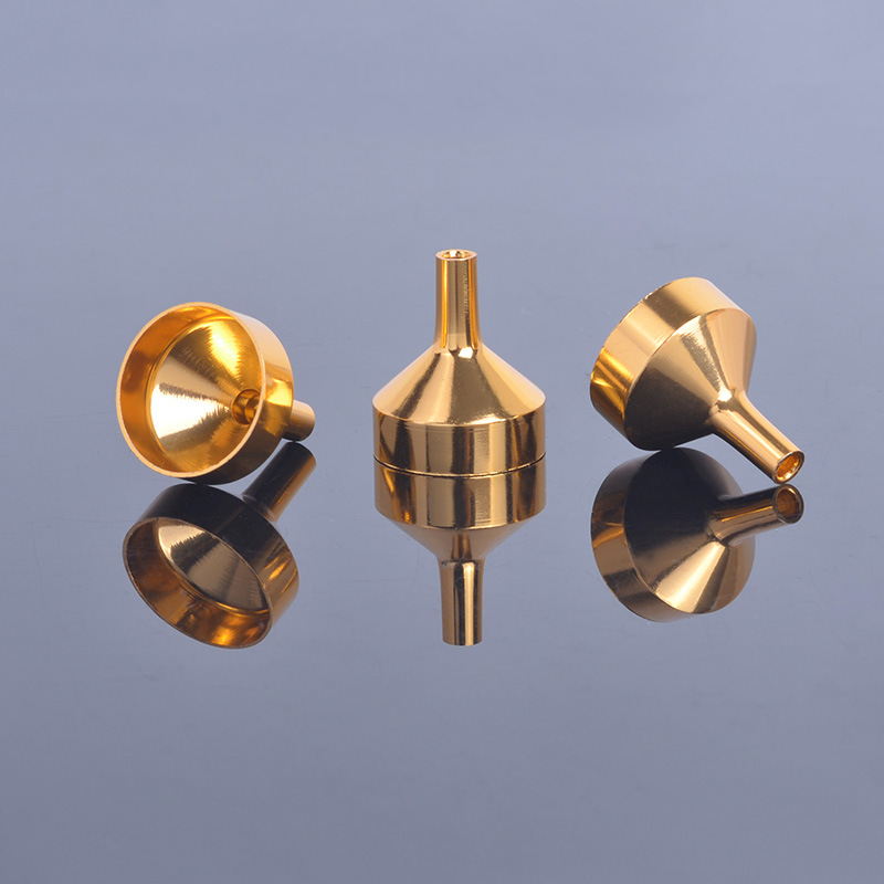 Mini Aluminum Funnels for Perfume&Essential Oil Bottle Refilling Plastic Syringe&Nozzle Parfum Transfer Decanting Tools