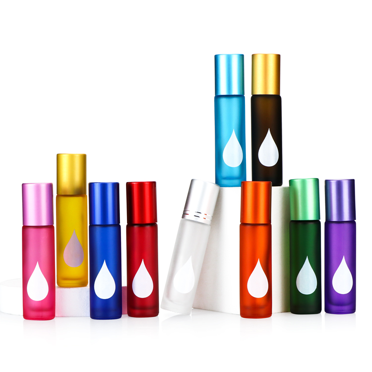 Mini Amber 1ml 10ml Glass Vial for Perfume Tester with Roll On