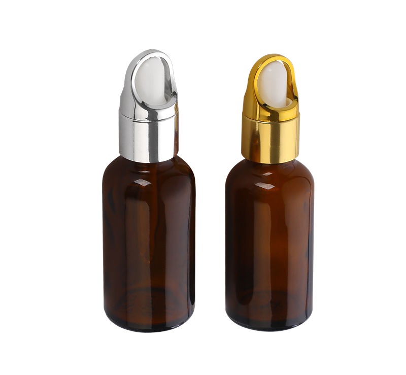 Mini Amber Essential Oil Glass Dropper Bottle 5ml