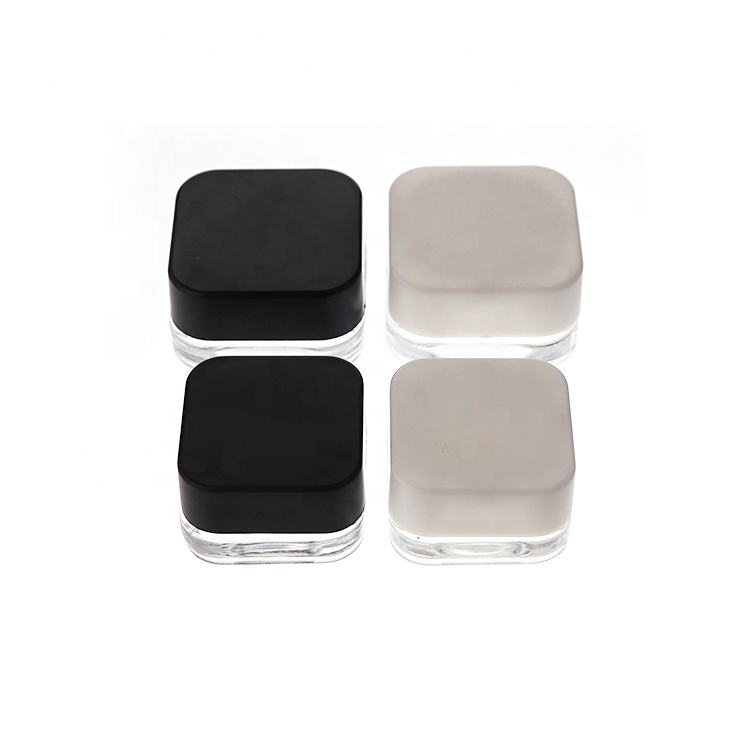 Mini Cbd Wax Oil Glass Jar Concentrate Container 5 ml 10ml Glass Jar With Child-Proof Lid