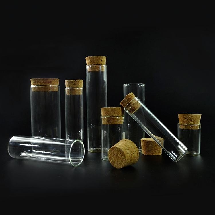 Mini Clear Wishing Message Glass Bottles Vials With Cork 1ml 2ml 3ml 5ml 10ml 15ml 30ml
