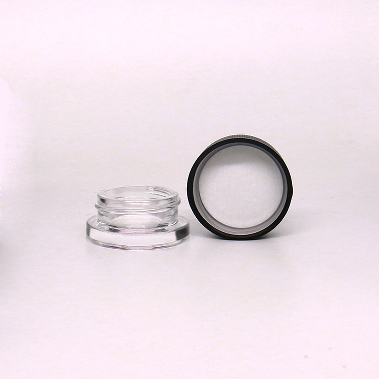 Mini Cosmetic Eye Cream Glass Concentrate Jars with CR Lid