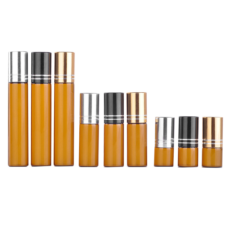Mini Custom 3Ml 6Ml Packaging Crystal Roll-On Roller Roll On Glass Perfume Bottle With Rollerball Roller Ball