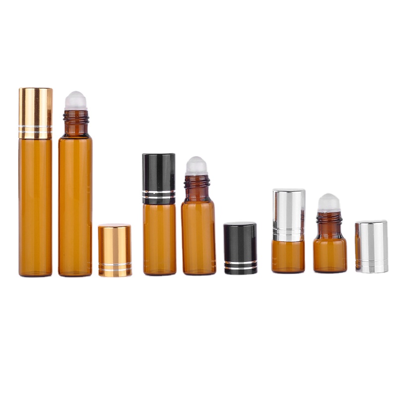 Mini Custom 3Ml 6Ml Packaging Crystal Roll-On Roller Roll On Glass Perfume Bottle With Rollerball Roller Ball
